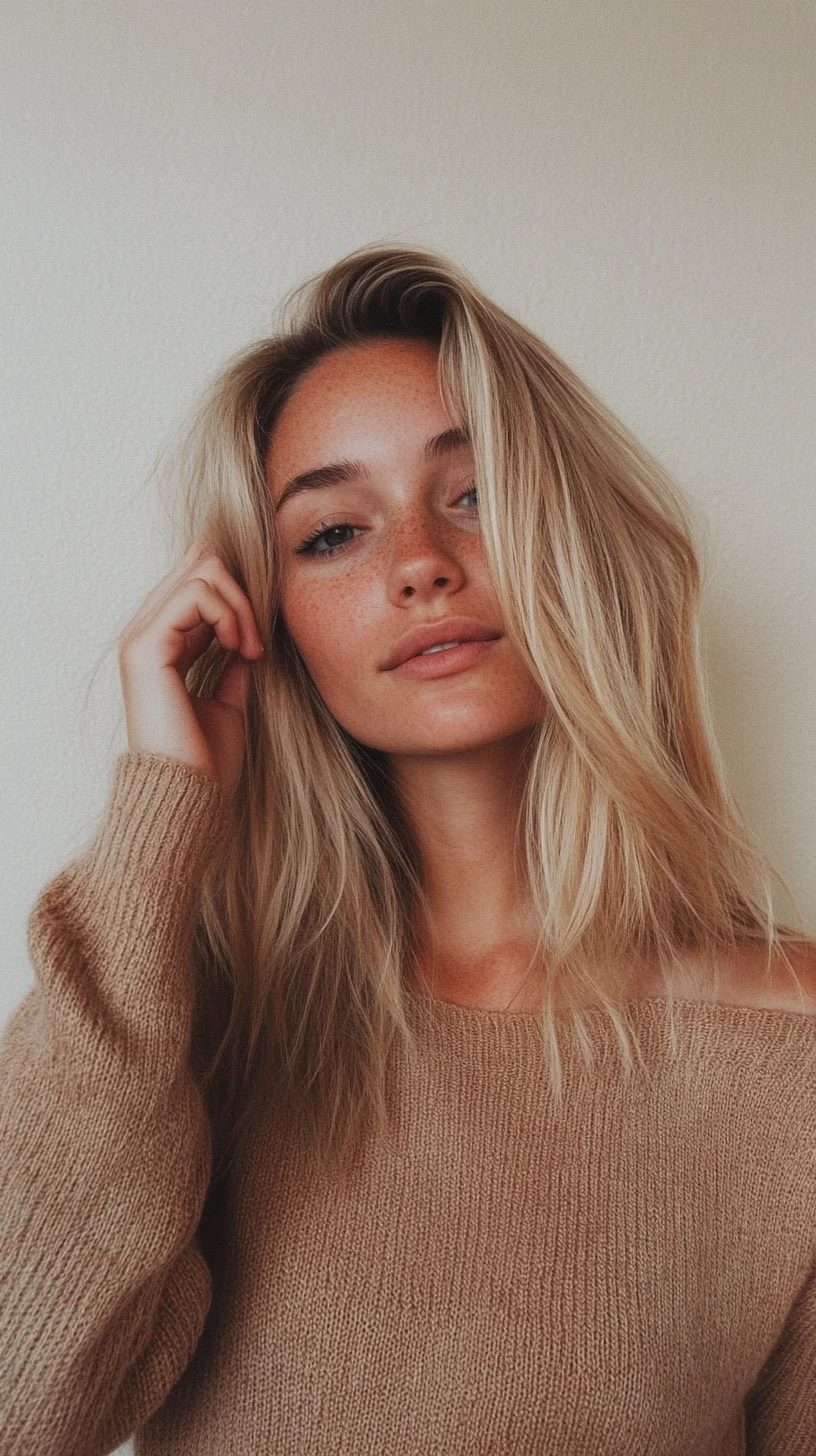 Effortlessly Chic: The Perfect Tousled Beach Waves