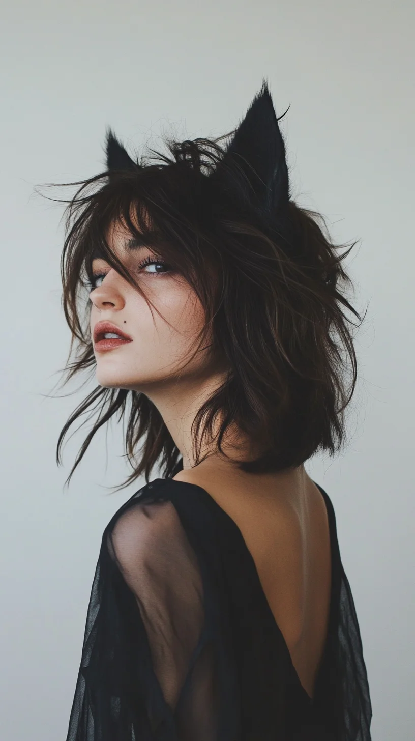 Effortlessly Chic The Playful Cat Ears Bob