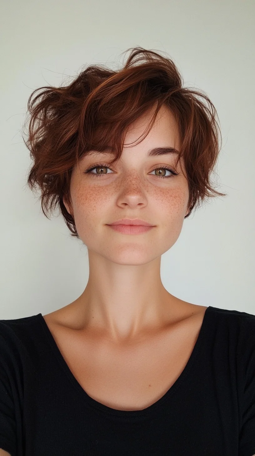 Effortlessly Chic The Playful Tousled Pixie Cut