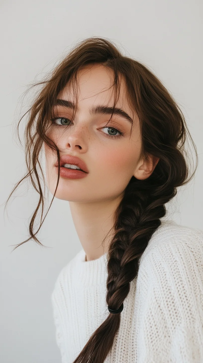 Effortlessly Chic The Relaxed Side Braid