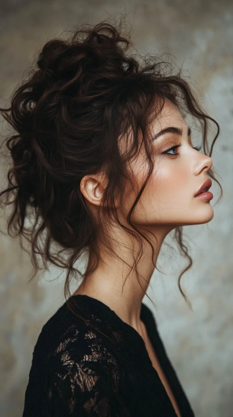 Effortlessly Chic The Romantic Messy Bun