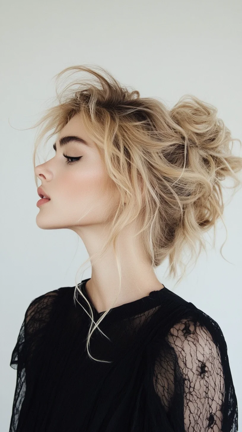 Effortlessly Chic The Romantic Messy Bun