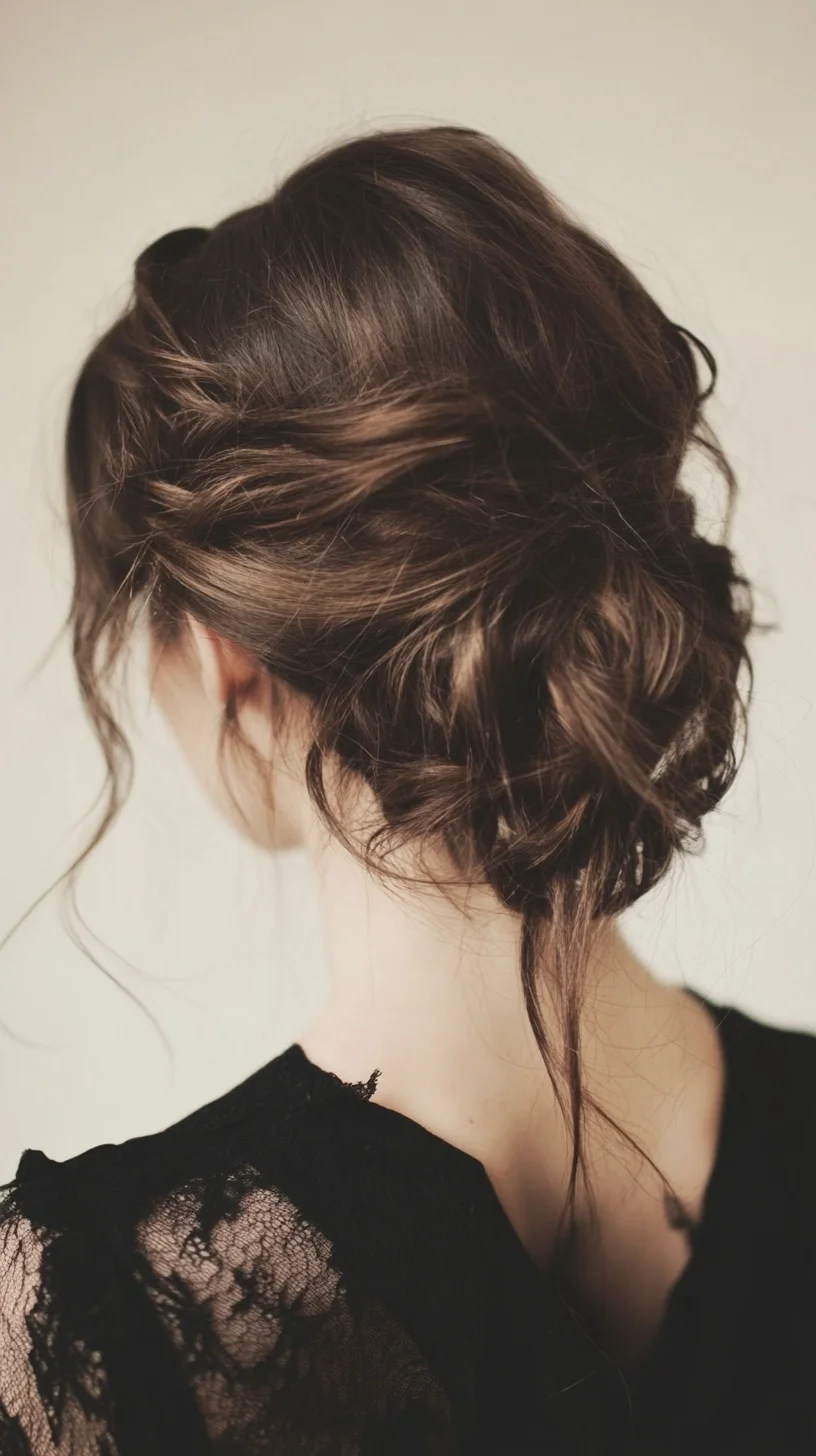 Effortlessly Chic The Stunningly Twisted Updo