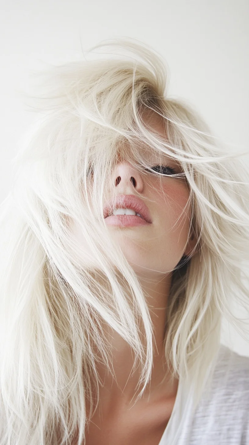 Effortlessly Chic: The Textured, Beachy Blonde Mane