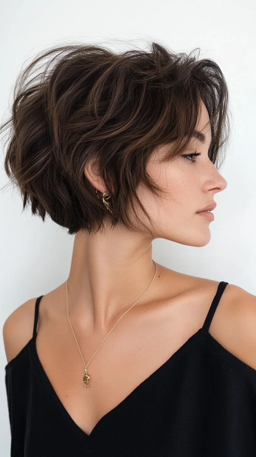 Effortlessly Chic The Textured Bob