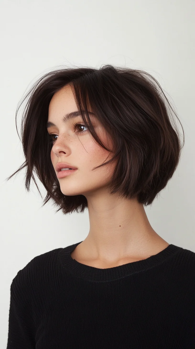 Effortlessly Chic The Textured Bob