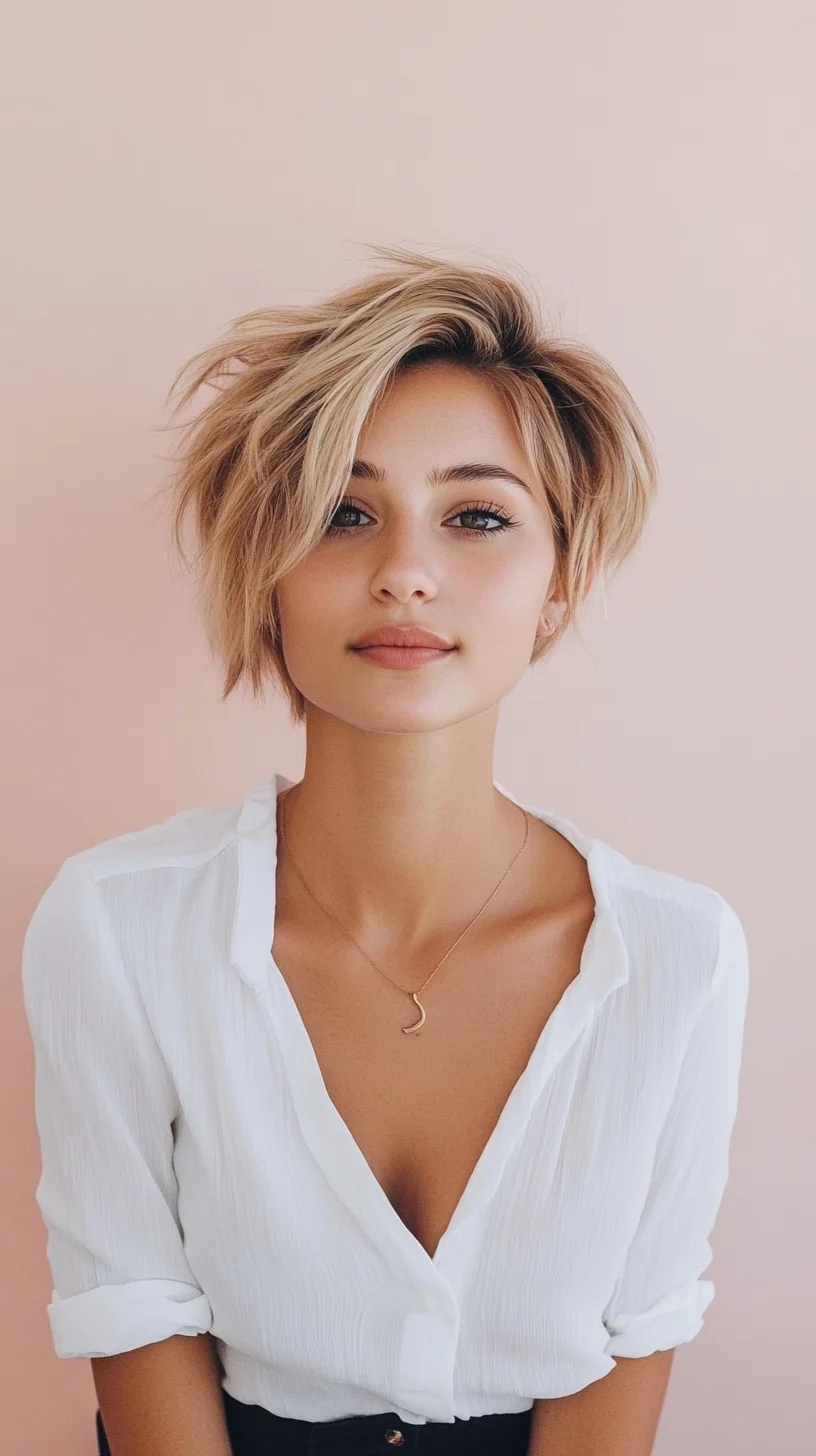 Effortlessly Chic The Textured Bob for a Modern Edge