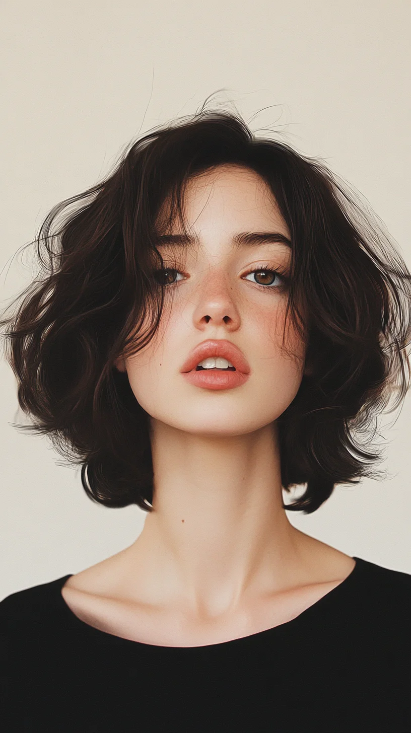 Effortlessly Chic The Textured Bob for a Modern Look