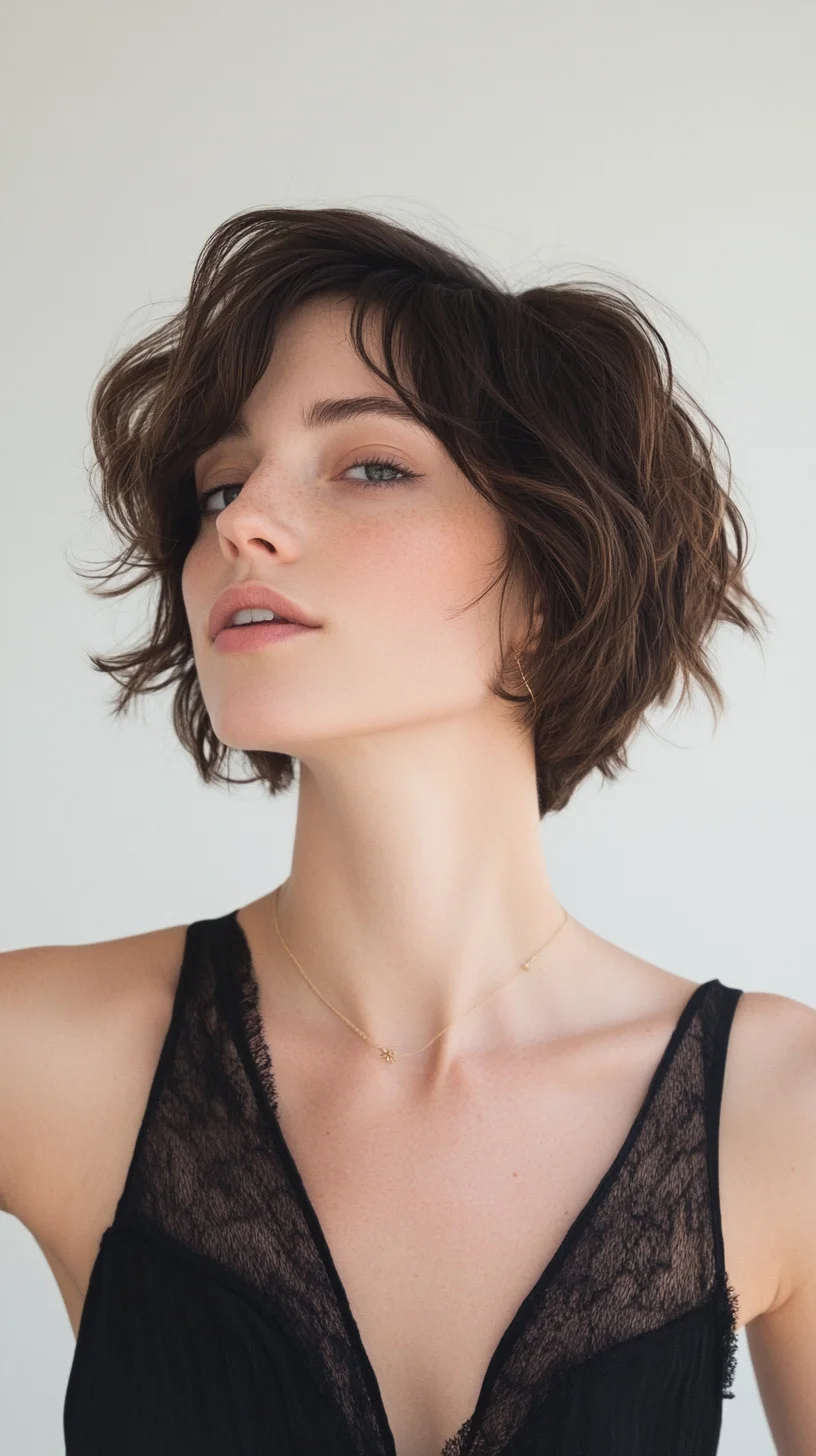 Effortlessly Chic The Textured Bob for Every Occasion