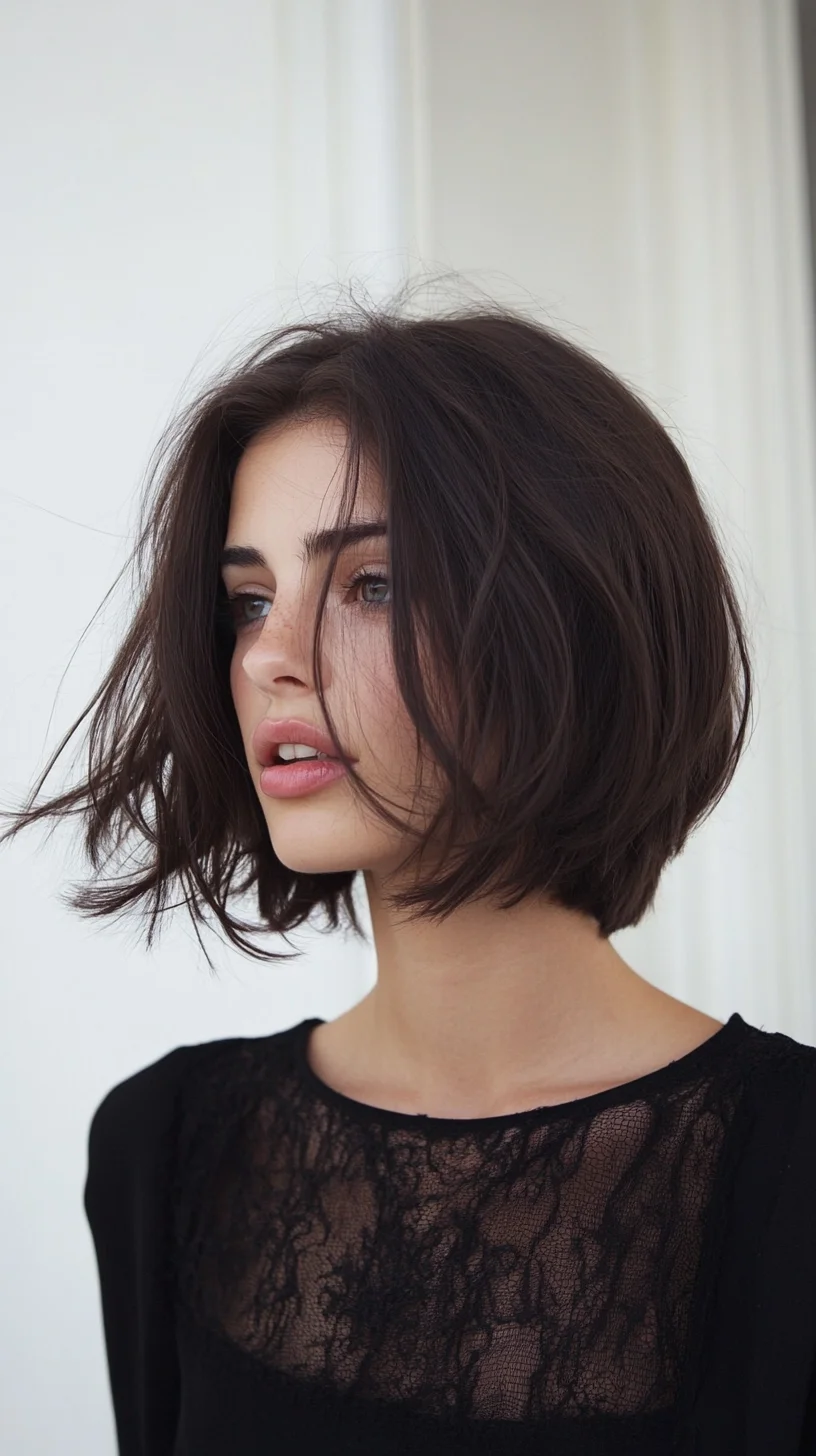 Effortlessly Chic: The Textured Bob for Modern Elegance