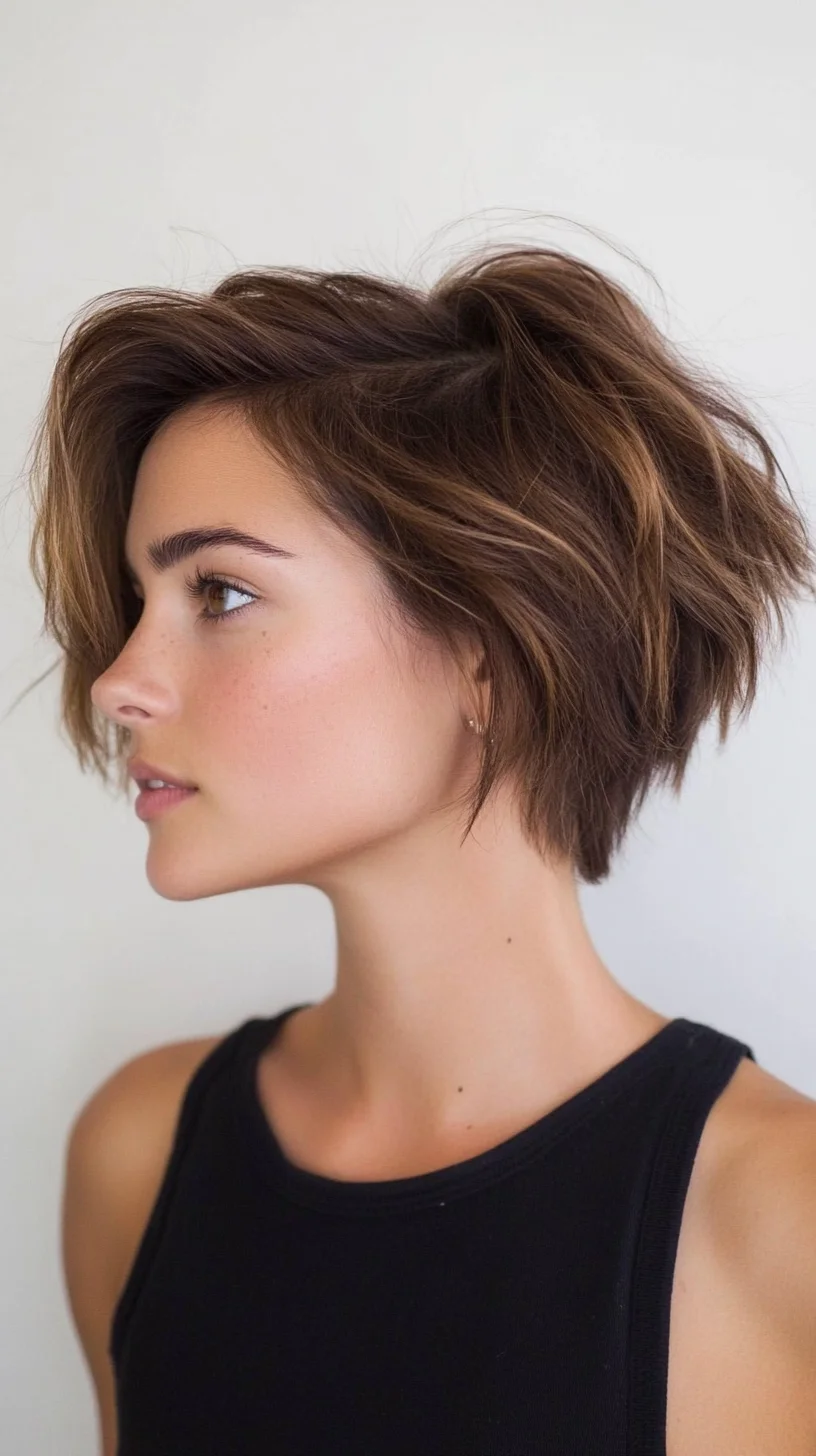 Effortlessly Chic The Textured Bob That Frames and Flatters Every Face