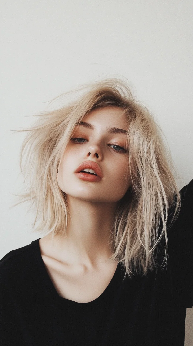 Effortlessly Chic: The Textured Bob that Transforms Your Look