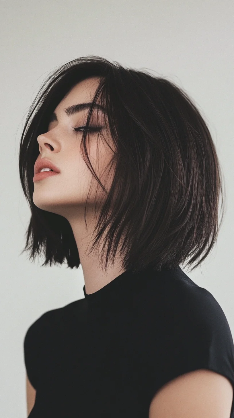 Effortlessly Chic The Textured Bob That Turns Heads