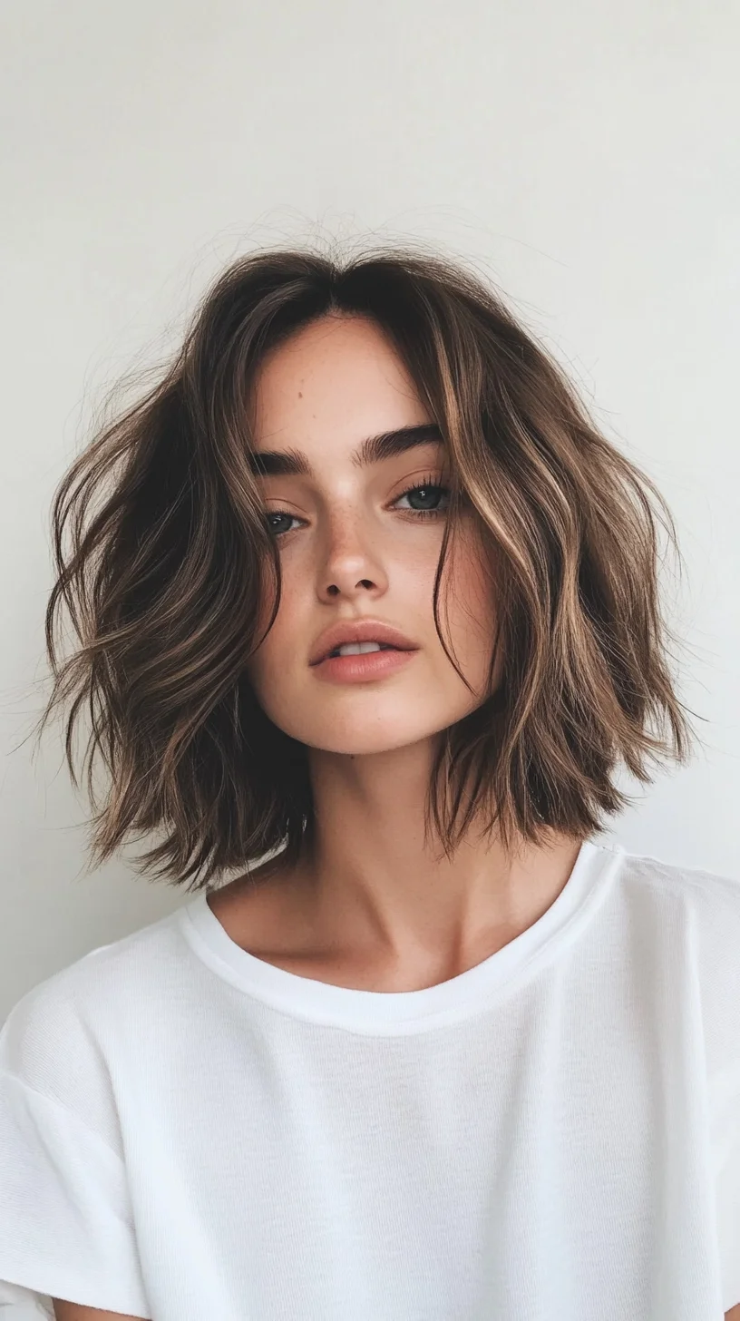 Effortlessly Chic The Textured Lob