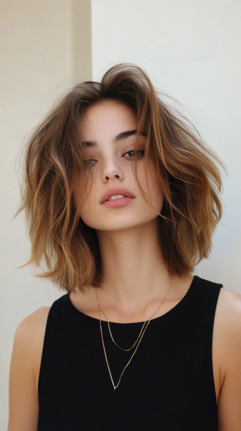 Effortlessly Chic The Textured Lob