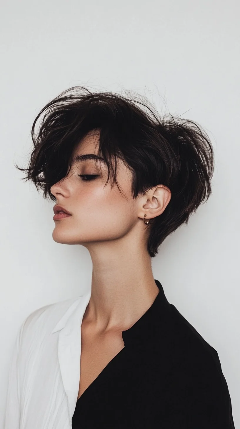 Effortlessly Chic The Textured Pixie Cut