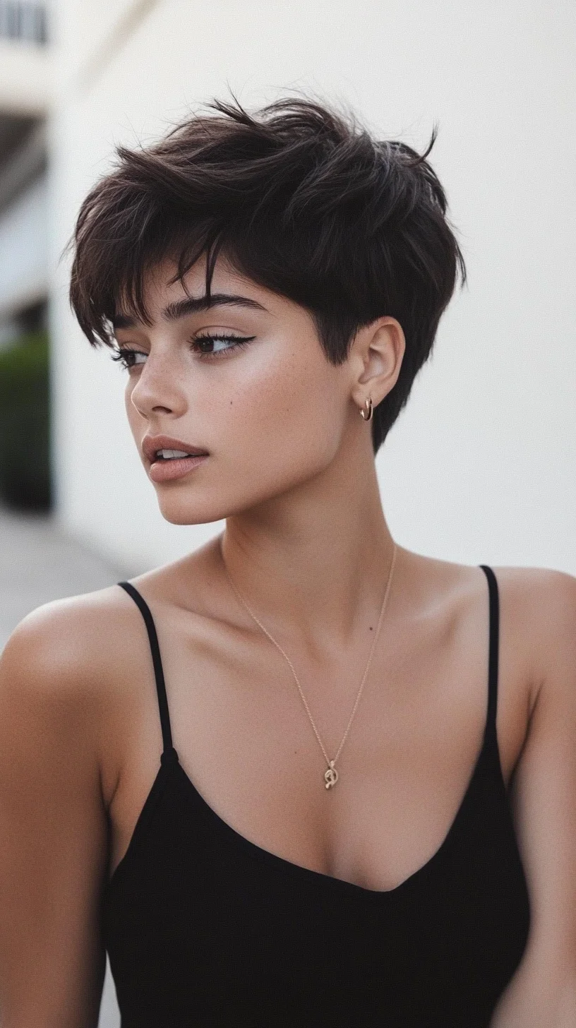 Effortlessly Chic The Textured Pixie Cut