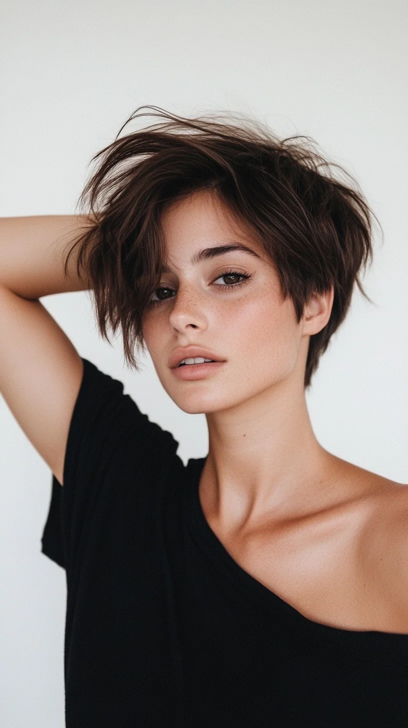 Effortlessly Chic The Textured Pixie Cut