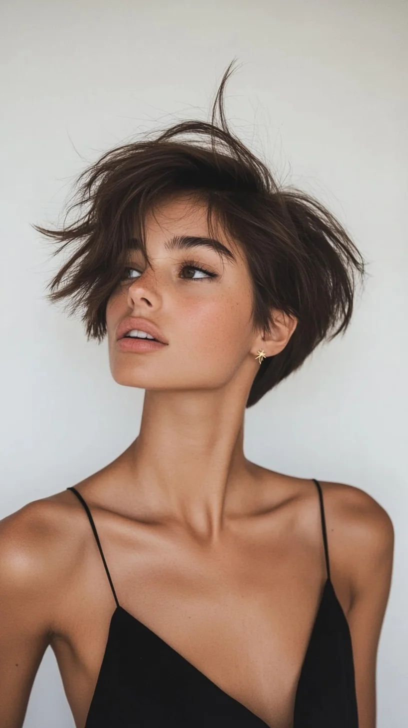 Effortlessly Chic The Textured Pixie Cut