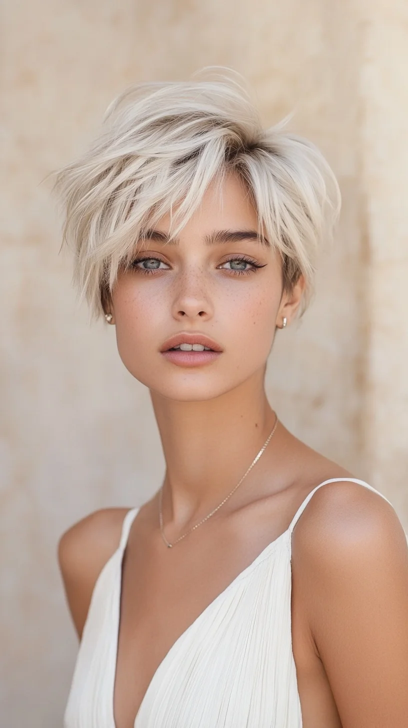 Effortlessly Chic The Textured Pixie Cut for Modern Styles