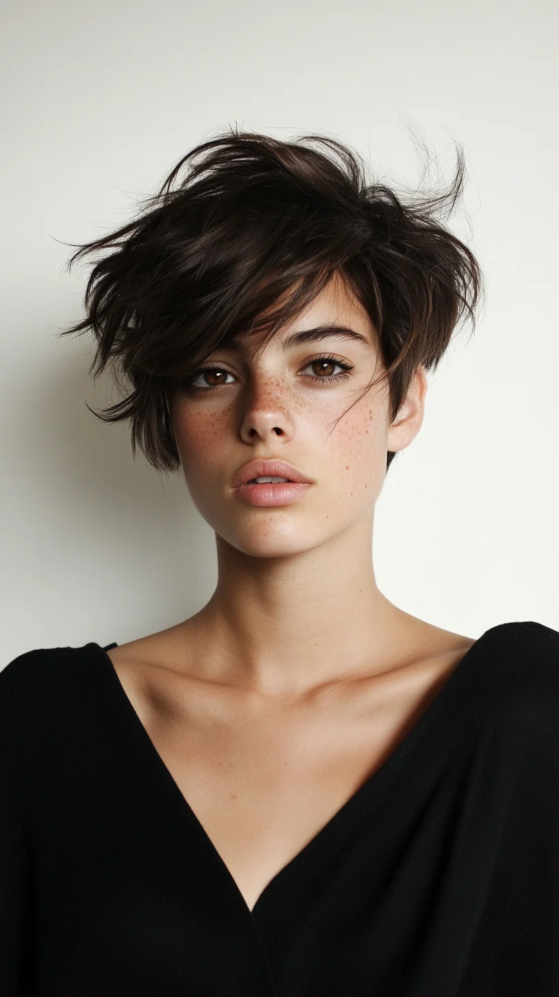 Effortlessly Chic The Textured Short Bob for a Playful Edge