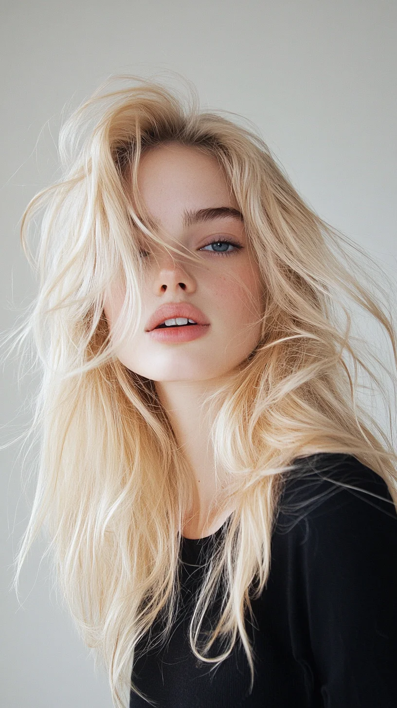 Effortlessly Chic: The Tousled Beach Wave Hairstyle