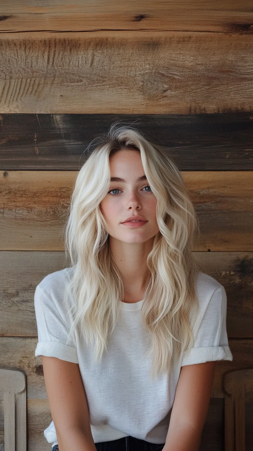 Effortlessly Chic: The Tousled Beach Waves Hairstyle