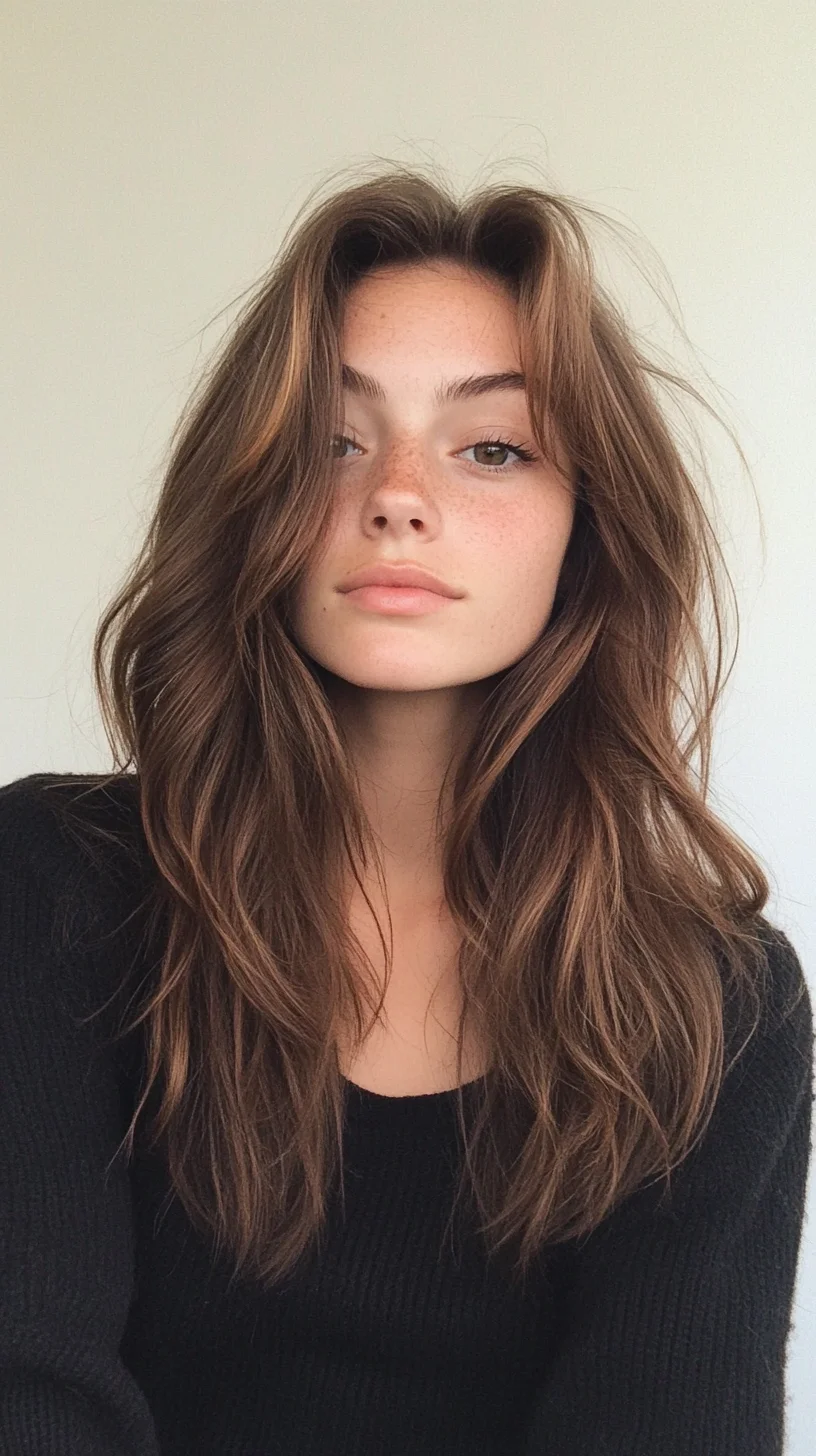 Effortlessly Chic: The Tousled Beachy Wave Hairstyle