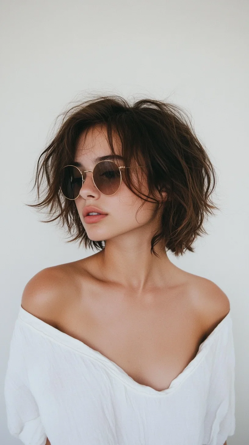 Effortlessly Chic The Tousled Bob