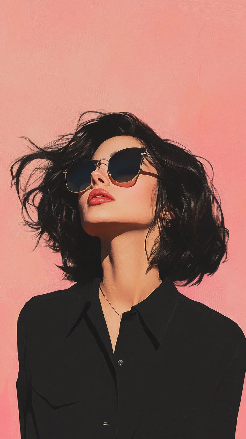 Effortlessly Chic The Tousled Bob for a Flawless Everyday Look