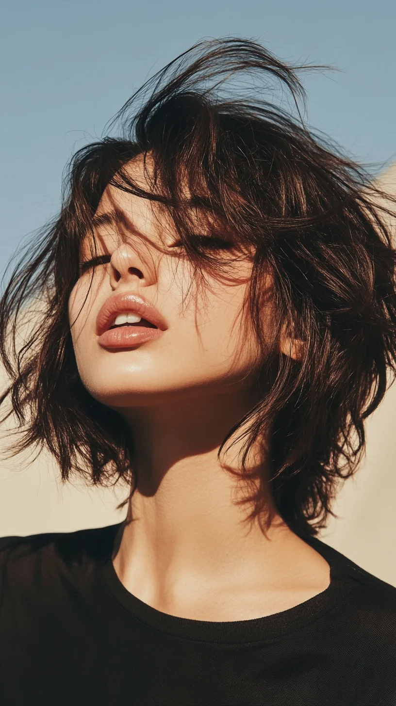 Effortlessly Chic The Tousled Bob for a Lived-In Look