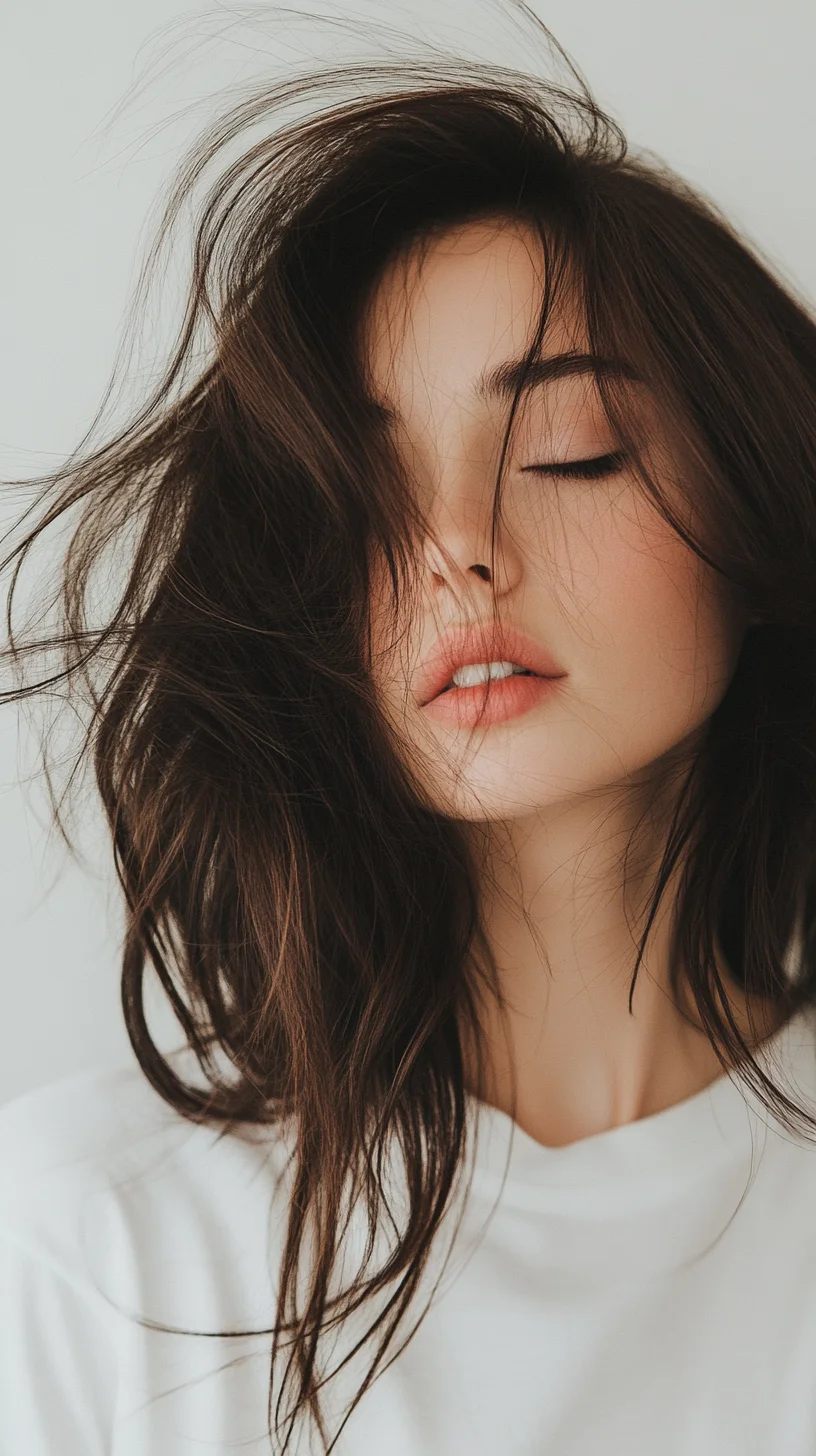 Effortlessly Chic The Tousled Long Bob