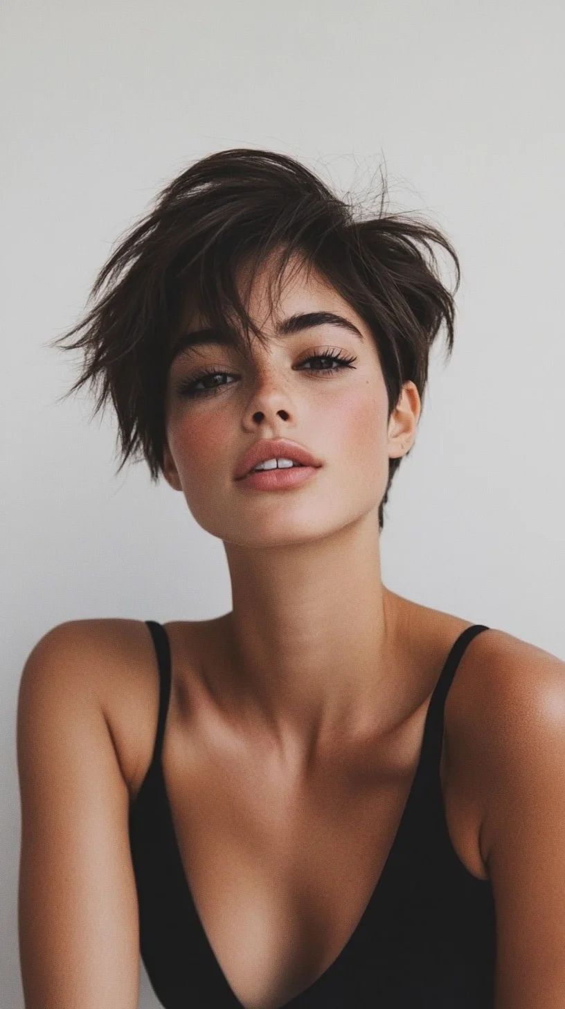 Effortlessly Chic The Tousled Pixie Cut