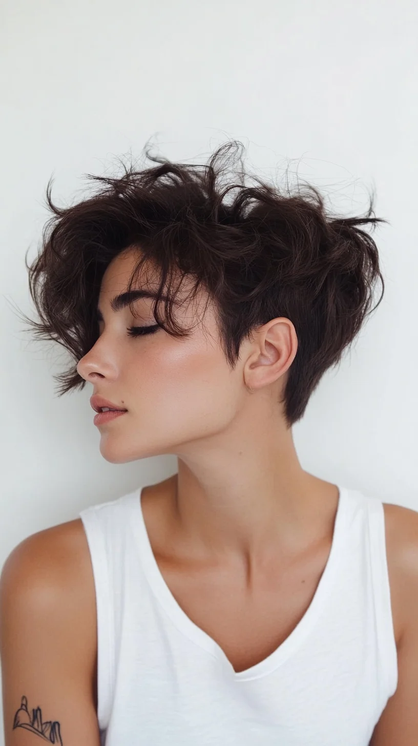 Effortlessly Chic The Tousled Pixie for a Modern Edge