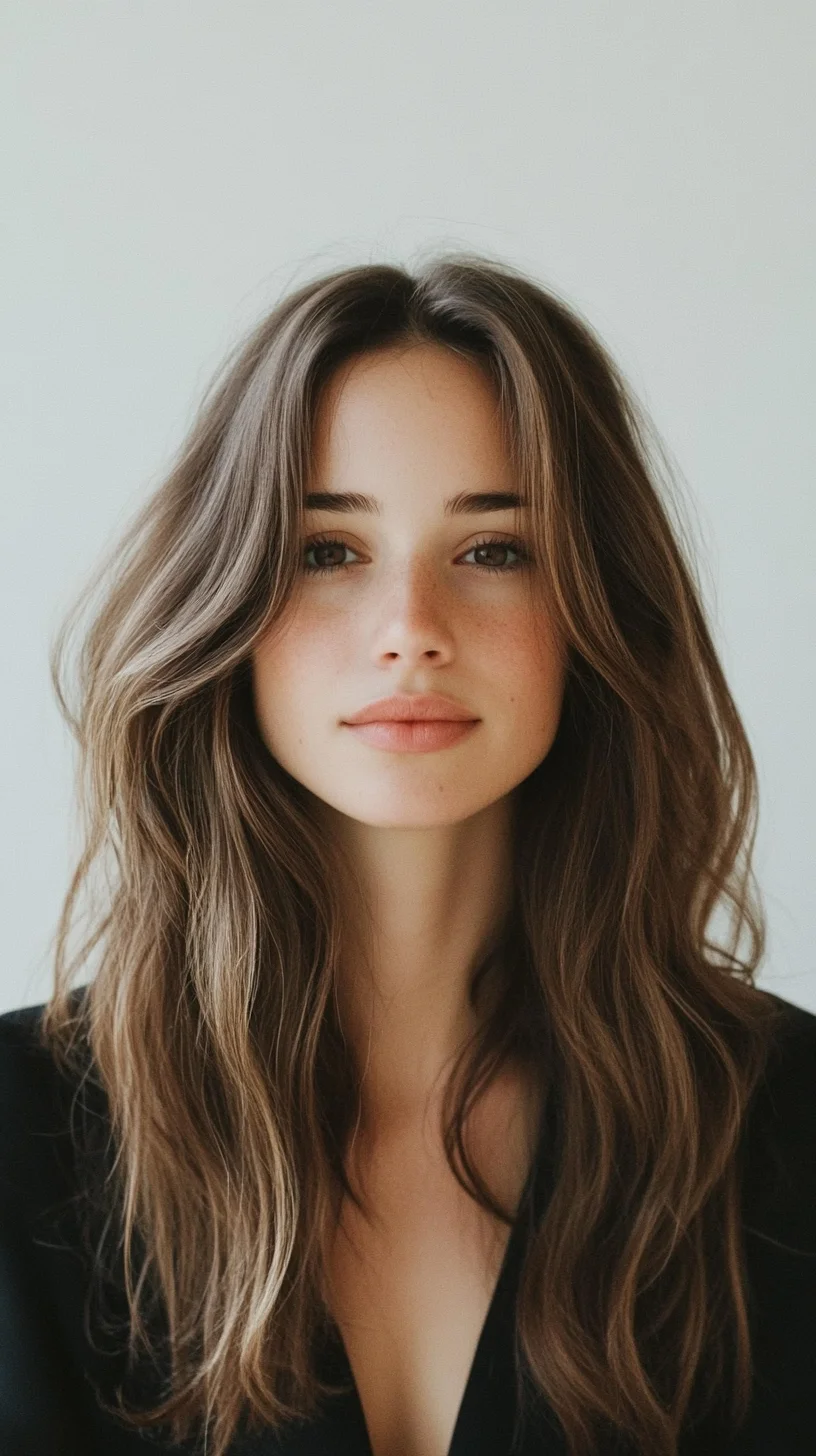 Effortlessly Chic The Tousled Wave Hairstyle