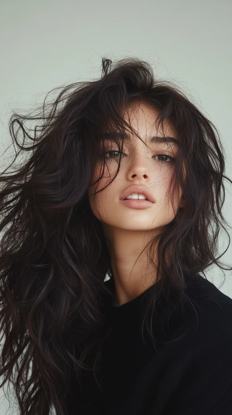 Effortlessly Chic The Tousled Wavy Look for a Casual Glam Vibe