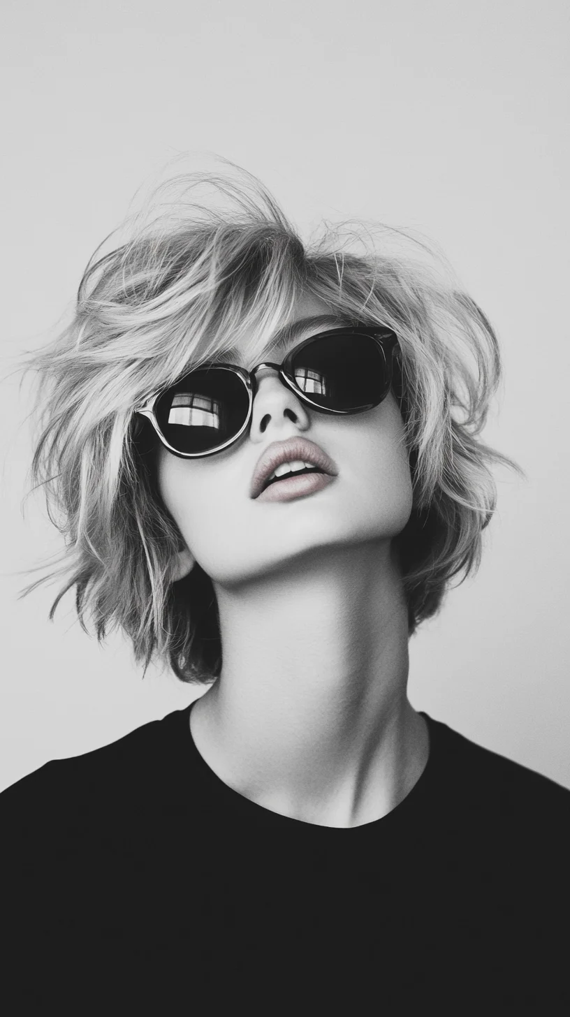 Effortlessly Chic: The Trendy Textured Bob