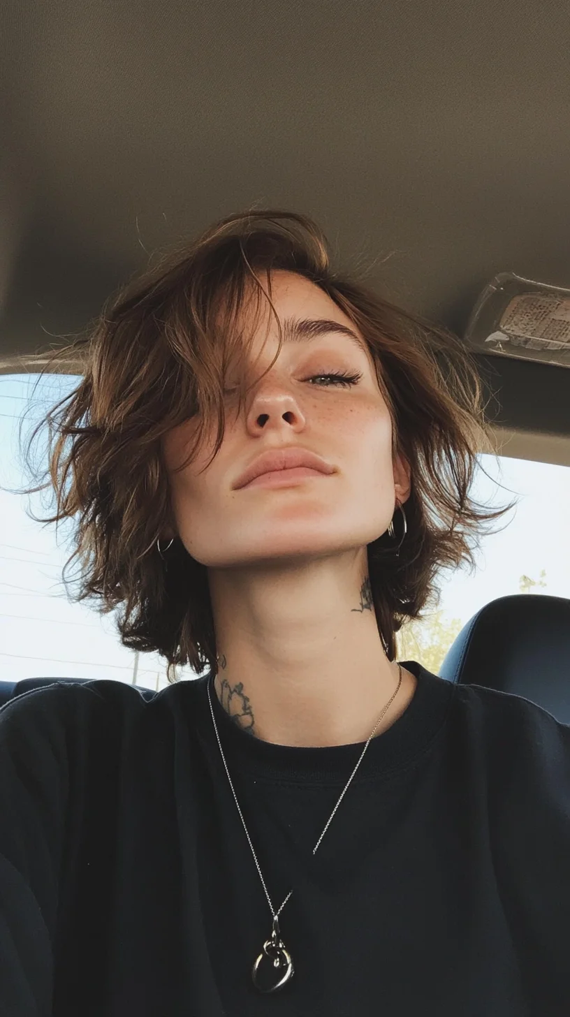 Effortlessly Chic: The Trendy Tousled Bob for Modern Style