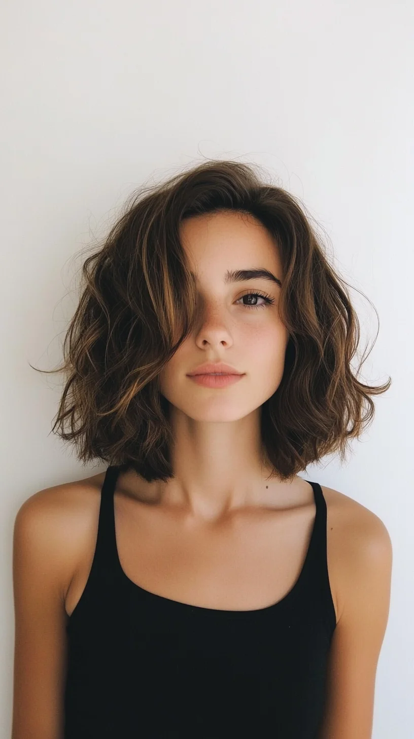 Effortlessly Chic The Versatile Textured Lob