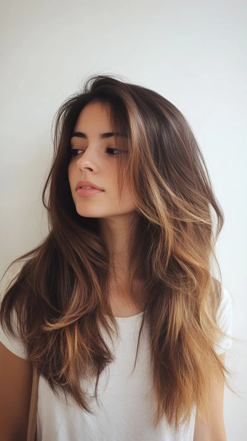 Effortlessly Chic: The Voluminous Layered Mane