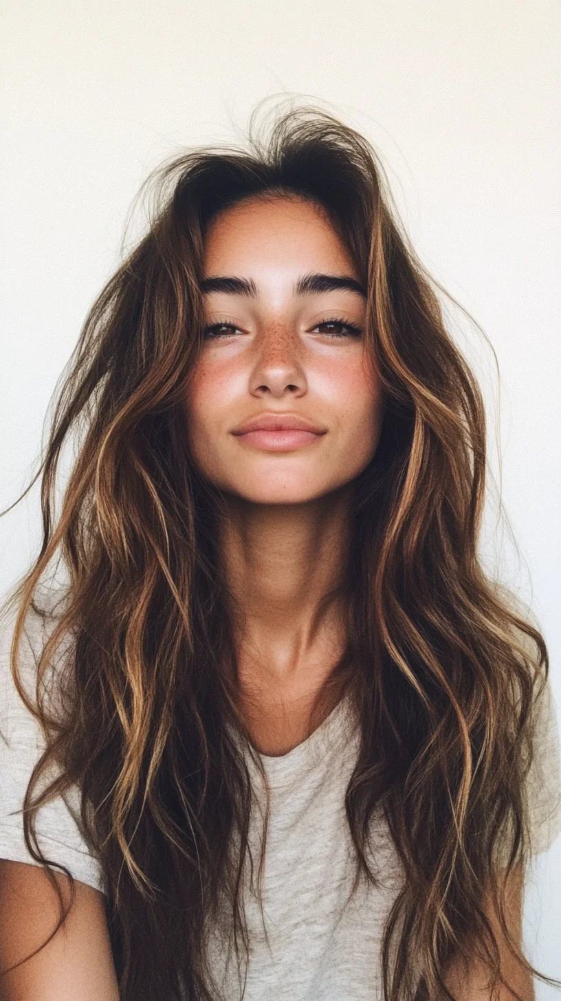 Effortlessly Chic: The Voluminous Natural Wave