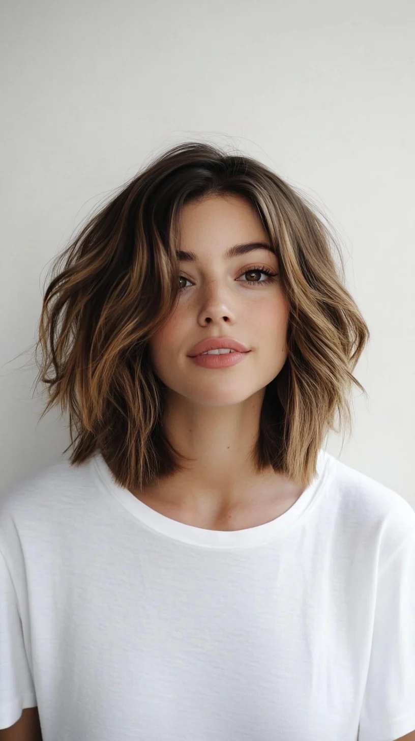 Effortlessly Chic The Wavy Lob