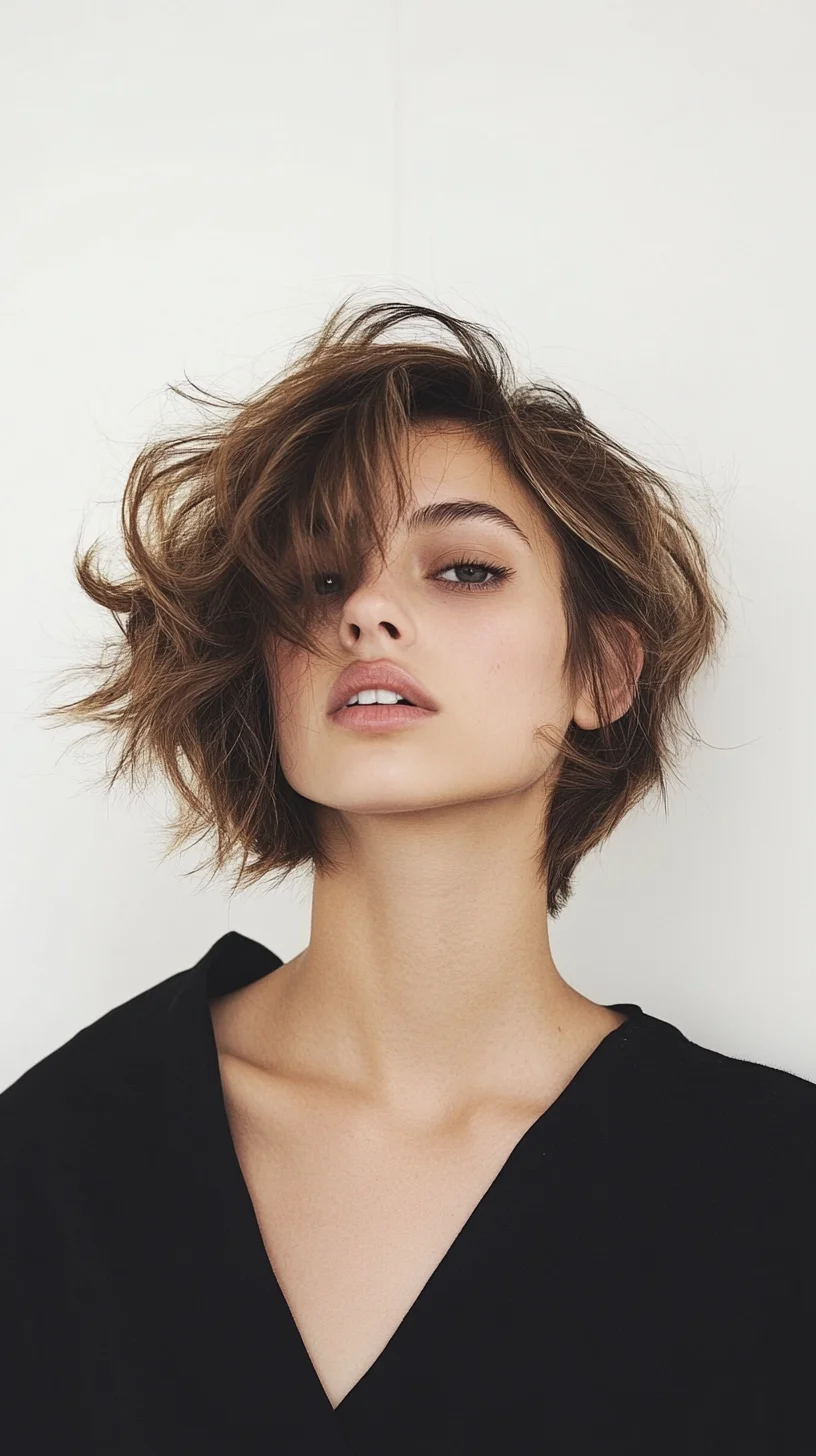 Effortlessly Chic The Wavy Lob – A Versatile Style for Every Occasion