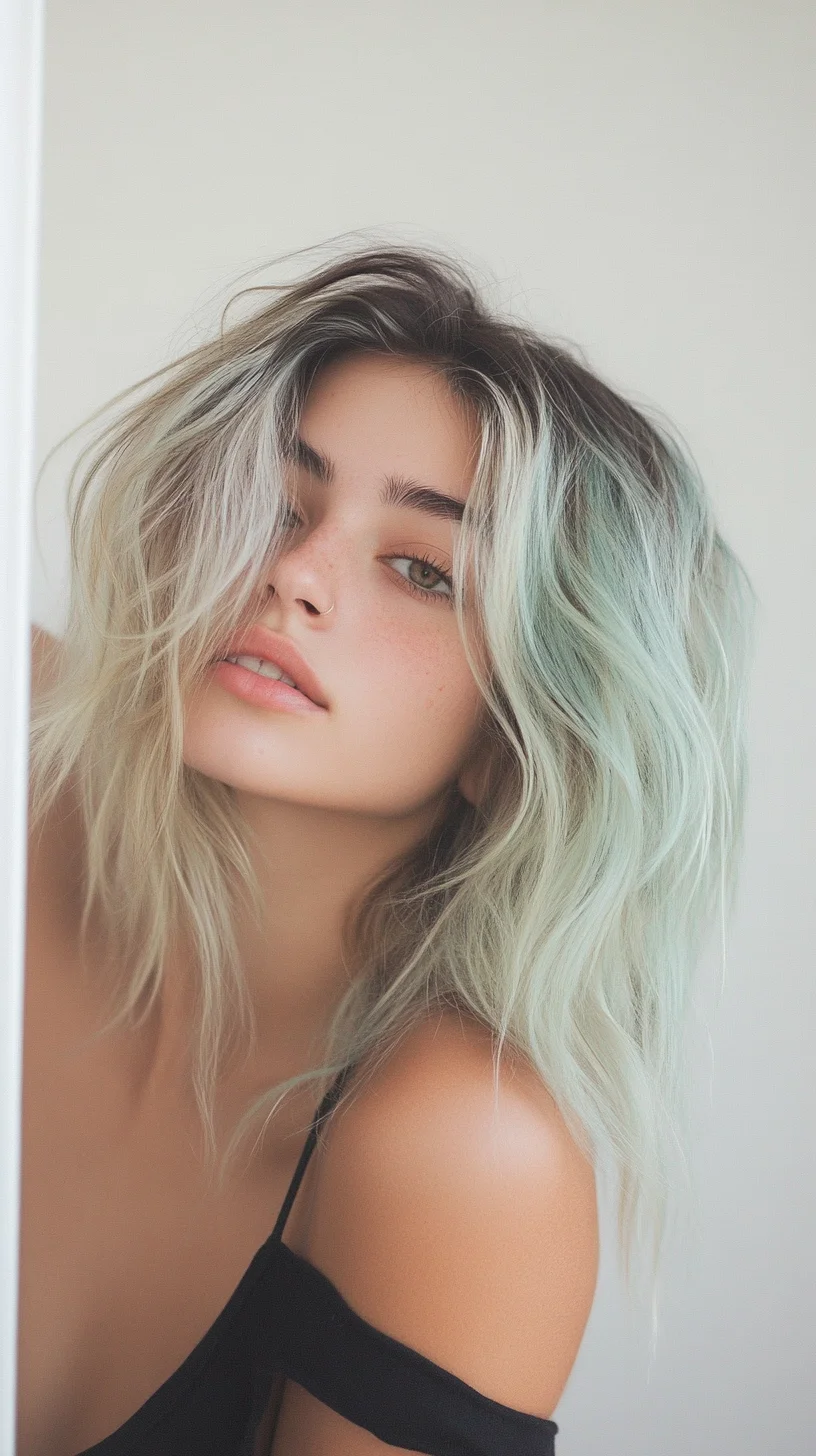 Effortlessly Chic: The Wavy Ombre Look