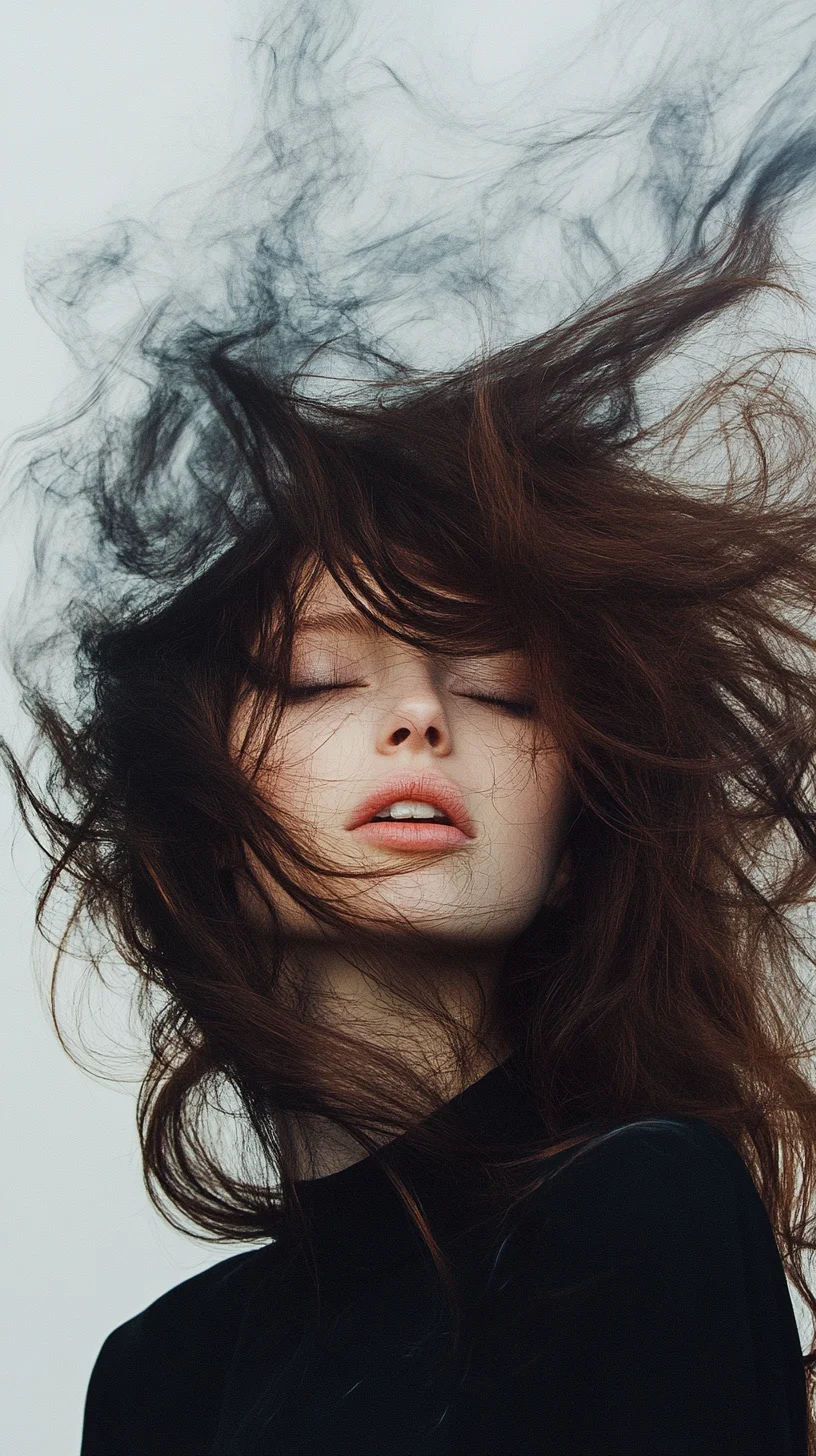 Effortlessly Chic: The Wild, Wind-Swept Mane