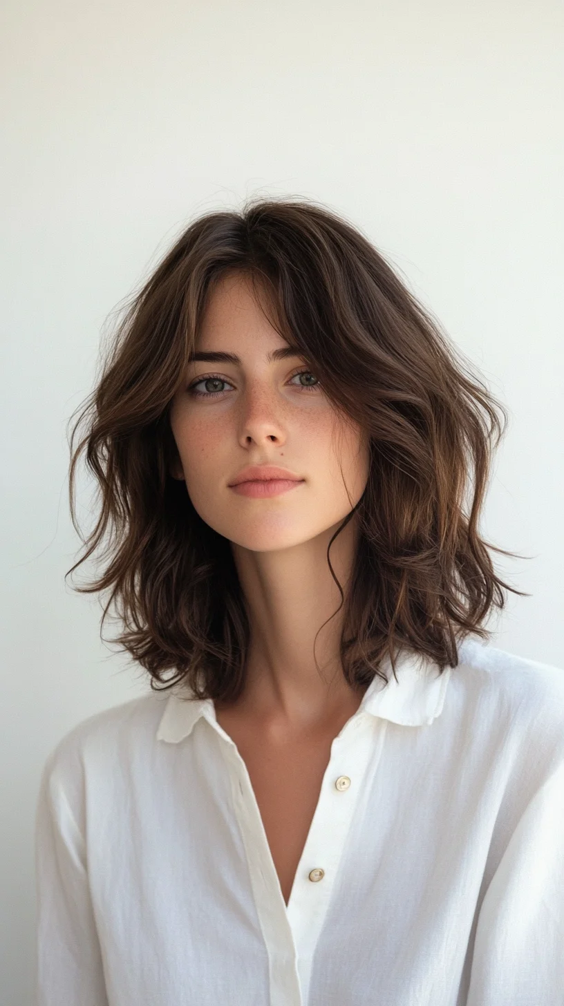 Effortlessly Chic Unlock Versatility with a Modern Wavy Bob