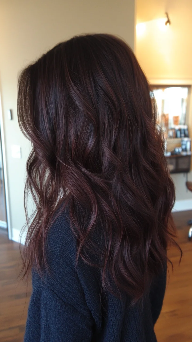 Effortlessly Chic Wavy Mid-Length Hair A Perfect Blend of Volume and Shine