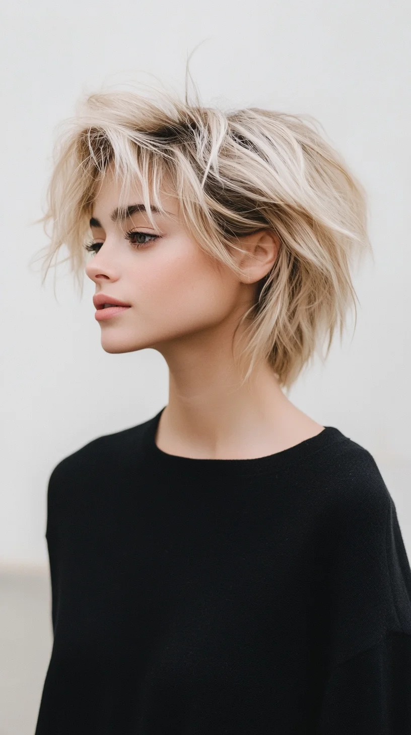 Effortlessly Edgy The Modern Choppy Pixie