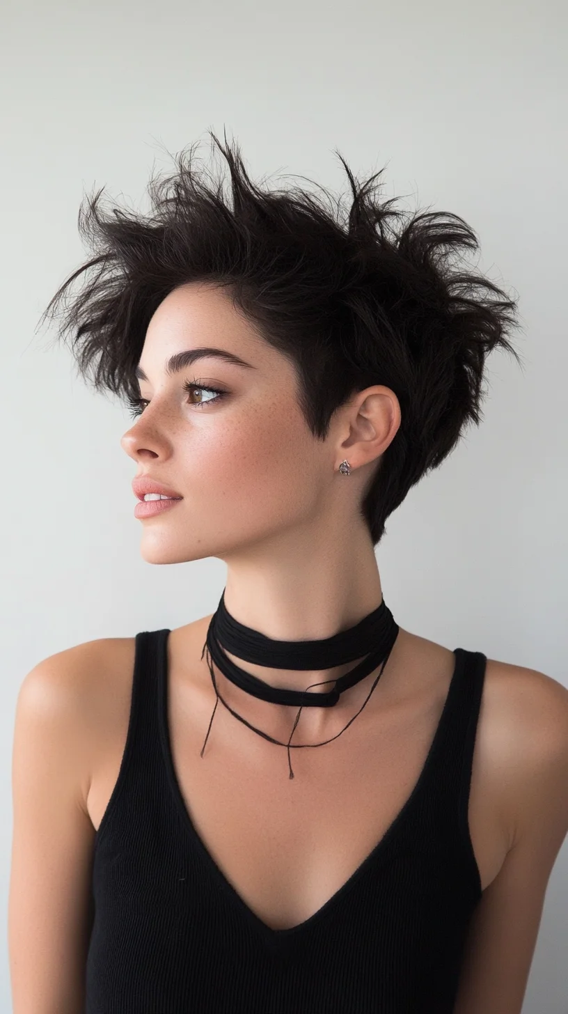 Effortlessly Edgy The Modern Textured Pixie Cut