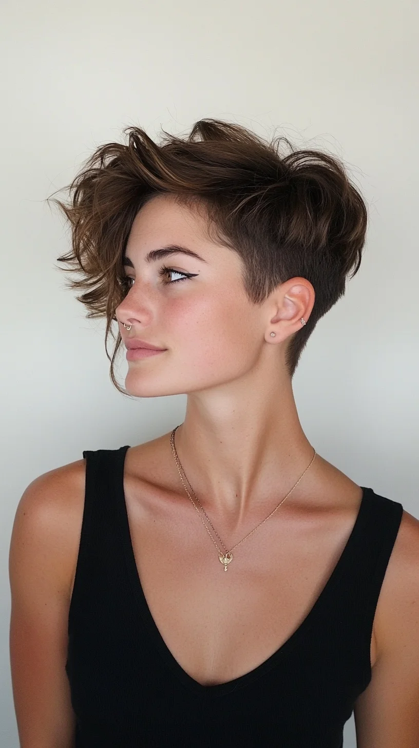 Effortlessly Edgy The Modern Textured Pixie